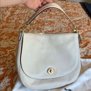 Coach Pebble Turnlock Hobo